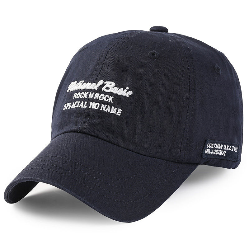 Baseball Cap Fitted - เบสบอลหมวกผ้าฝ้าย 100% นุ่มเหมาะกับผู้ชายผู้หญิงล้าง DENIM ปรับหมวกพ่อสําหรับหัวใหญ่ 56-61