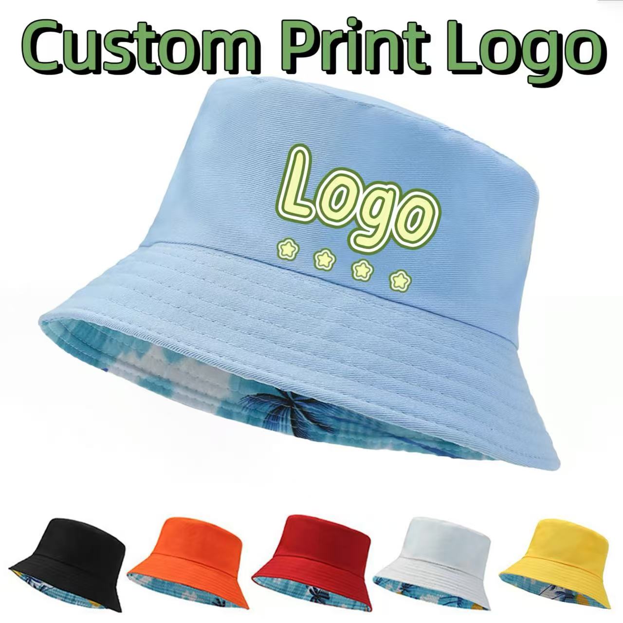 Baseball Cap Fitted - หมวกชาวประมงปีกกว้างสองด้าน พิมพ์โลโก้ตามสั่ง ป้องกันแสงแดดและรังสียูวี สำหรับผู้ชายและผู้หญิง เหมาะสำหรับการเดินทางและปีนเขา