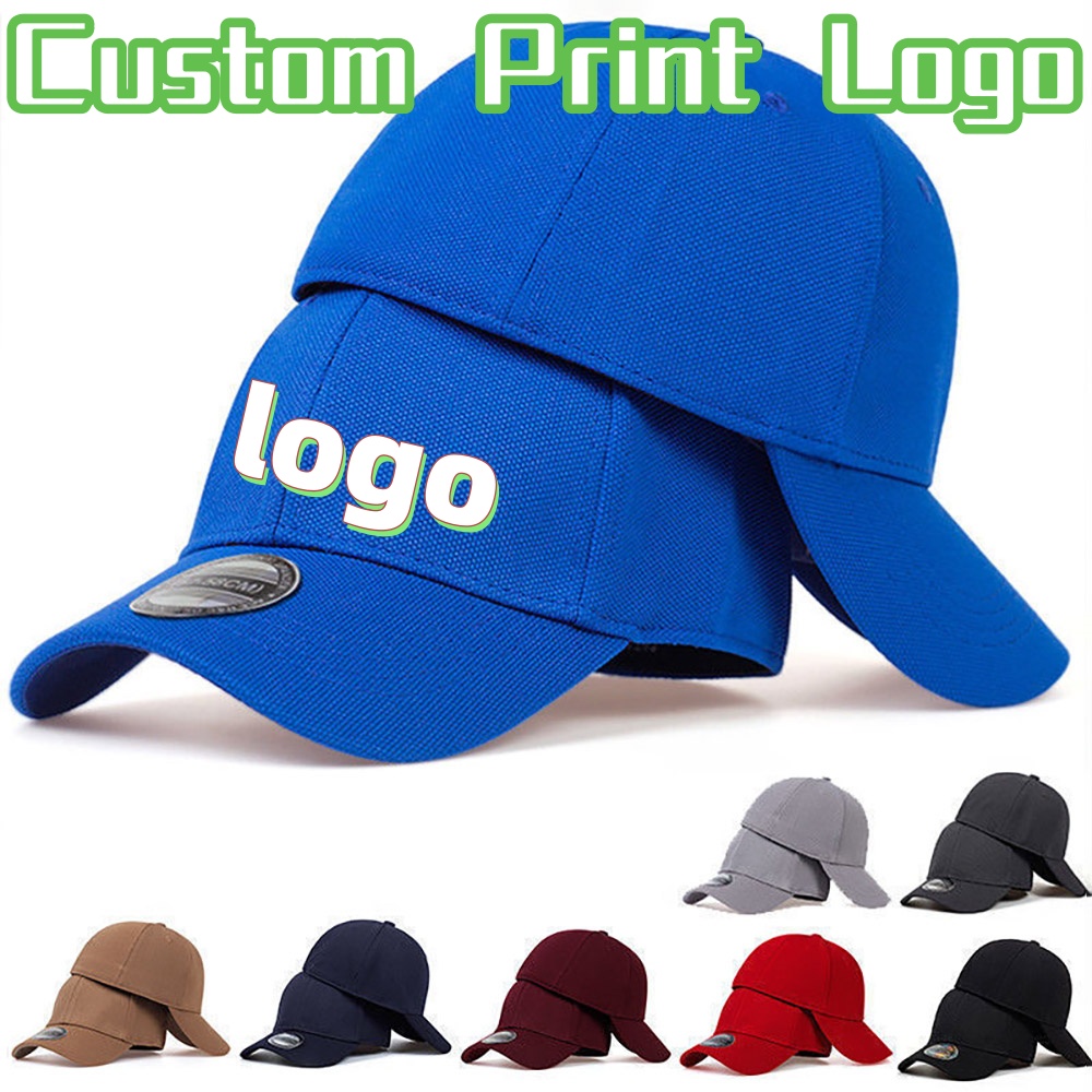 Baseball Cap Fitted - หมวกเบสบอลปีกโค้งพิมพ์โลโก้ตามสั่ง ปิดผนึกอย่างดี แฟชั่นสำหรับผู้ชายและผู้หญิง เหมาะสำหรับกิจกรรมกลางแจ้ง ป้องกันแสงแดด