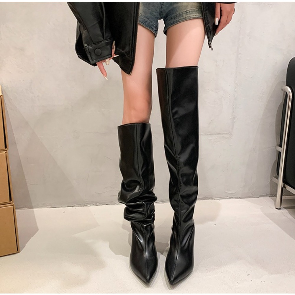 แฟชั่นฤดูหนาว รองเท้าบูทผู้หญิ - Street Fashion Female บทวิจารณ์และราคา