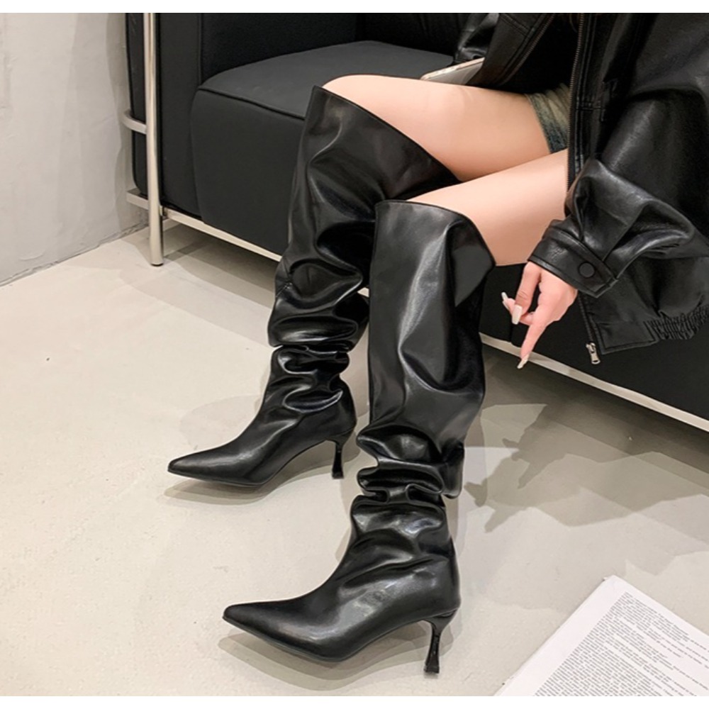 แฟชั่นฤดูหนาว รองเท้าบูทผู้หญิ - Street Fashion Female บทวิจารณ์และราคา