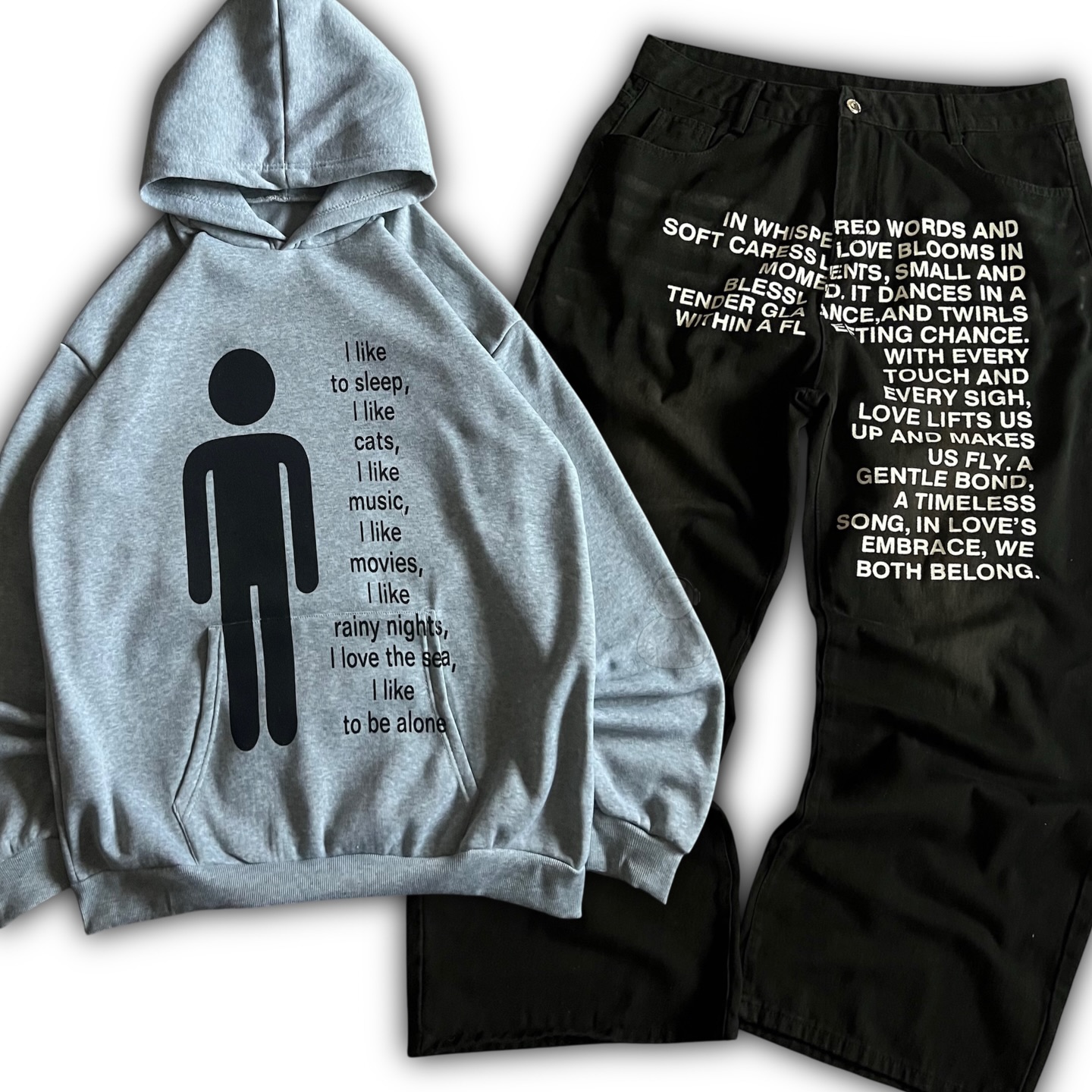 กางเกงยีนส์ลายอเมริกัน Y2K เสื - Fashion Streetwear บทวิจารณ์และราคา