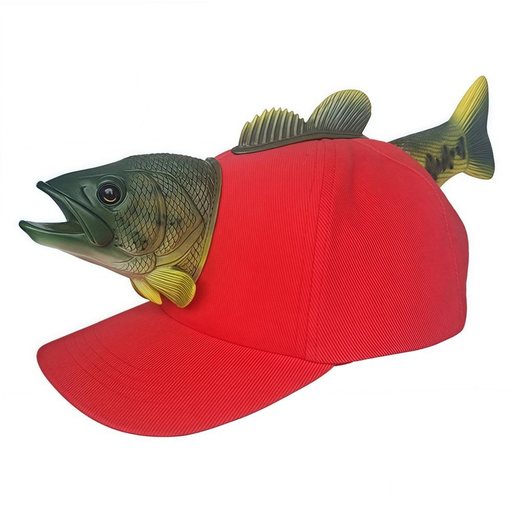หมวกแก๊ปตาข่ายลายปลา 3 มิติ ตล - Baseball Cap Fitted บทวิจารณ์และราคา