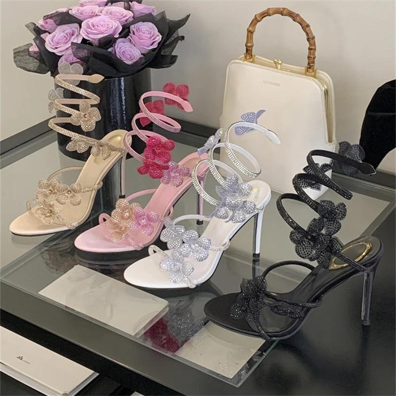 รองเท้าส้นสูงแบบเปิดนิ้วเท้า ส - Street Fashion Female บทวิจารณ์และราคา