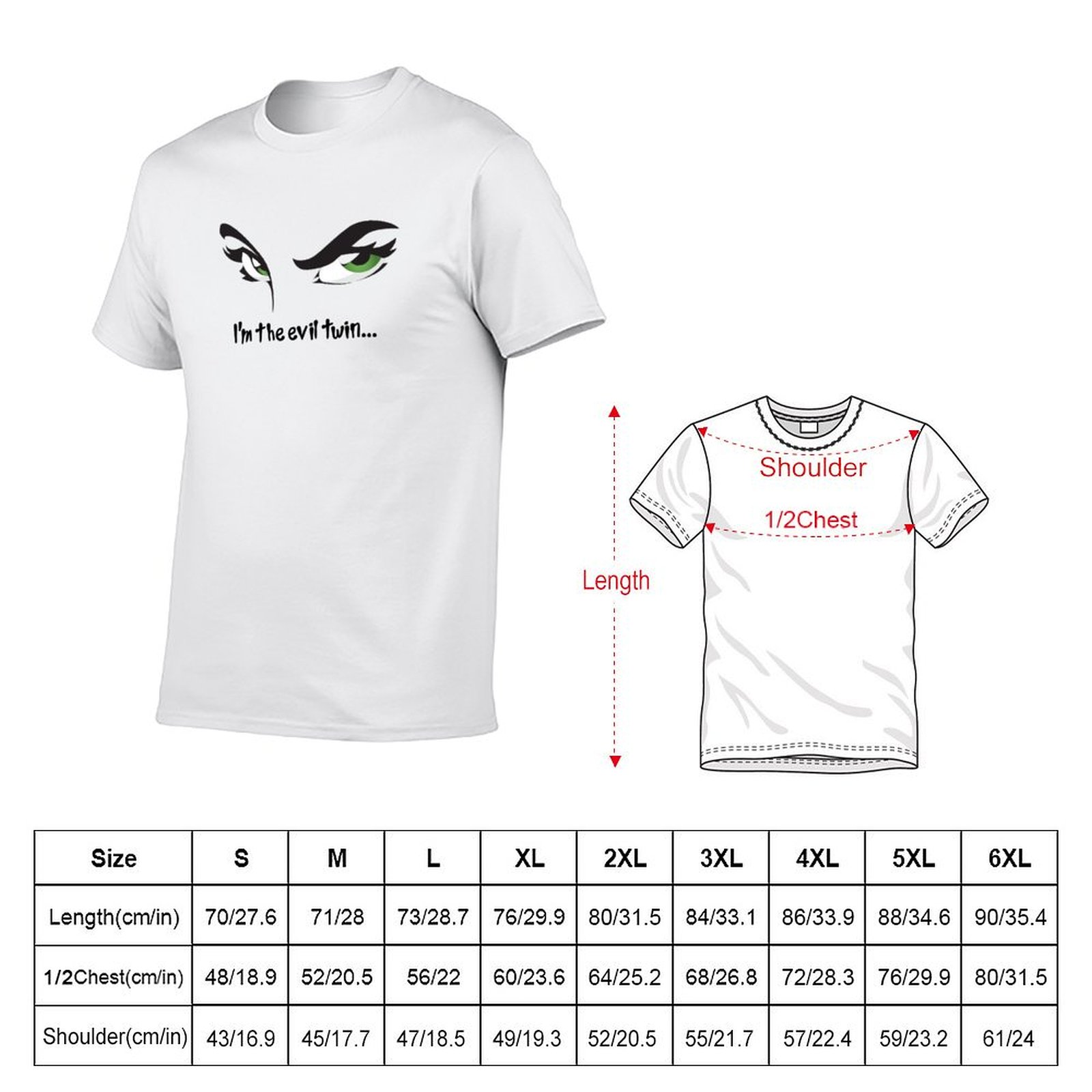 เสื้อยืดพิมพ์ลาย I’m The Evil  - Street Fashion Quotes บทวิจารณ์และราคา