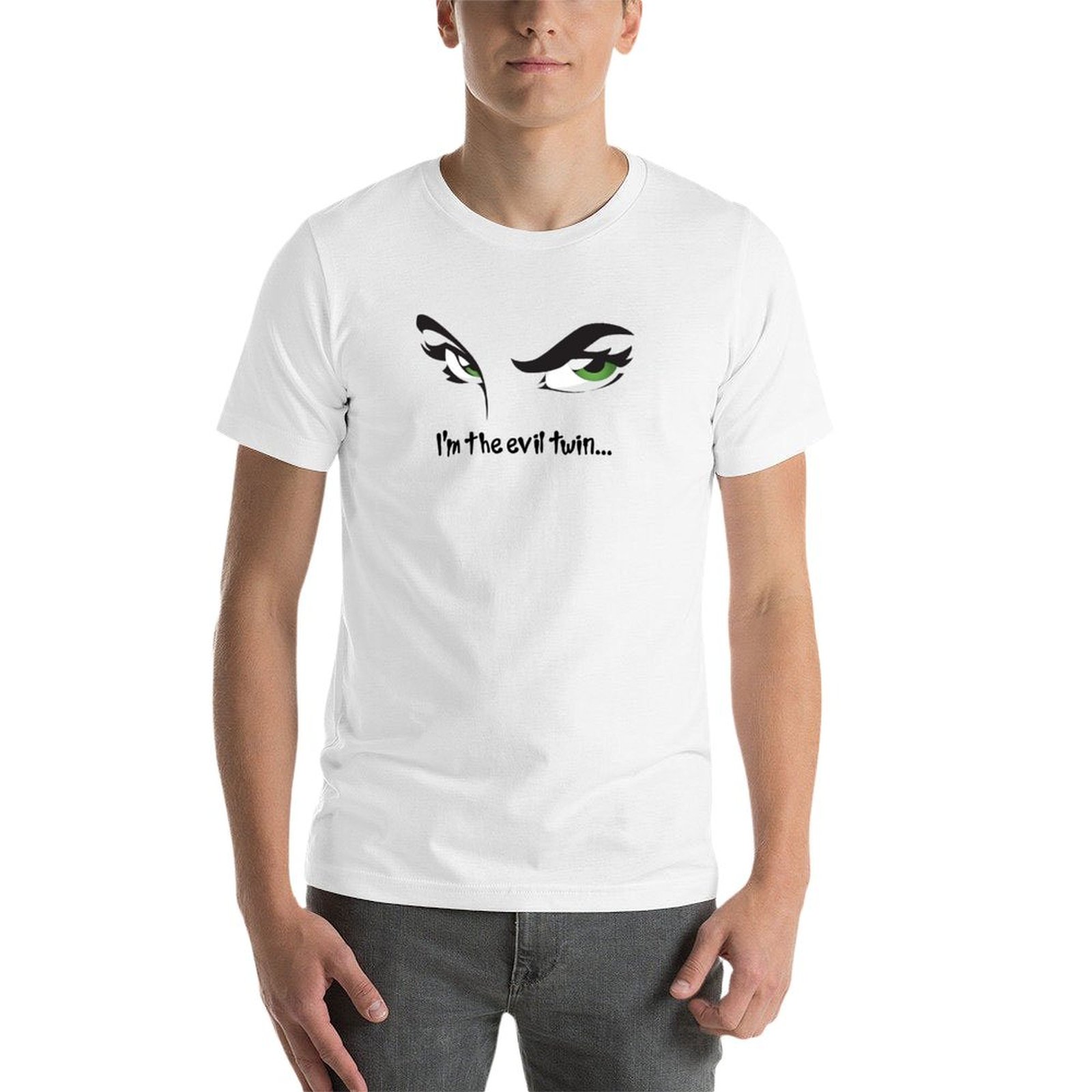 เสื้อยืดพิมพ์ลาย I’m The Evil  - Street Fashion Quotes บทวิจารณ์และราคา