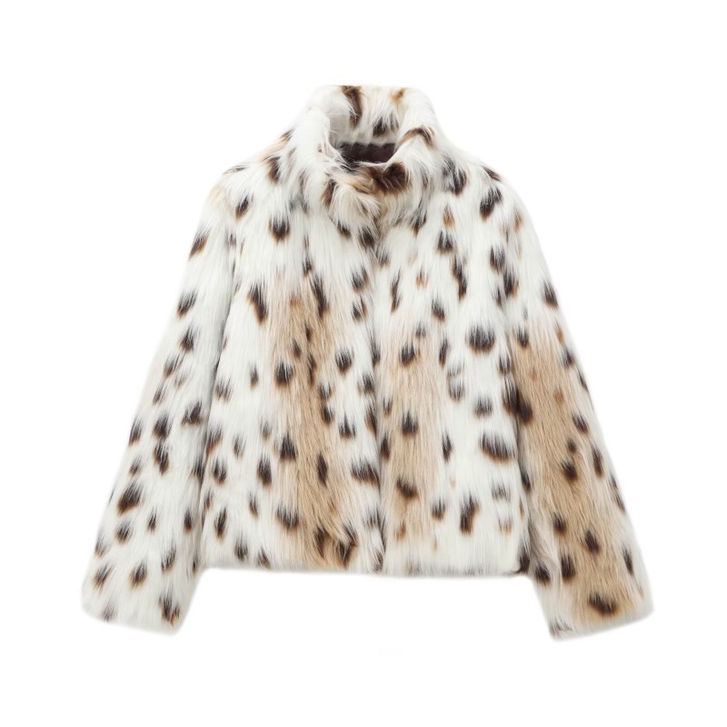 เสื้อแจ็คเก็ตขนสัตว์เทียมลายสั - Street Fashion Europe บทวิจารณ์และราคา