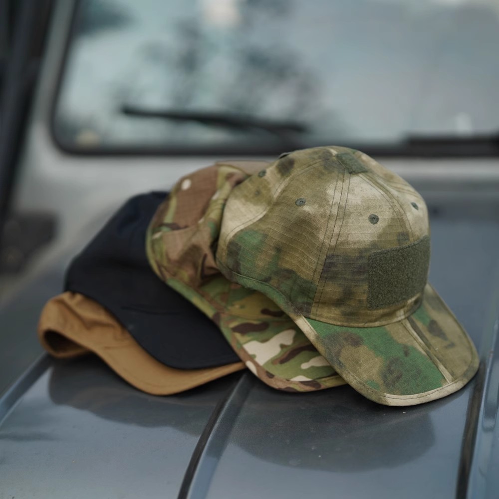หมวกเบสบอลยุทธวิธีแบบพับได้ออก - Baseball Cap Fitted บทวิจารณ์และราคา