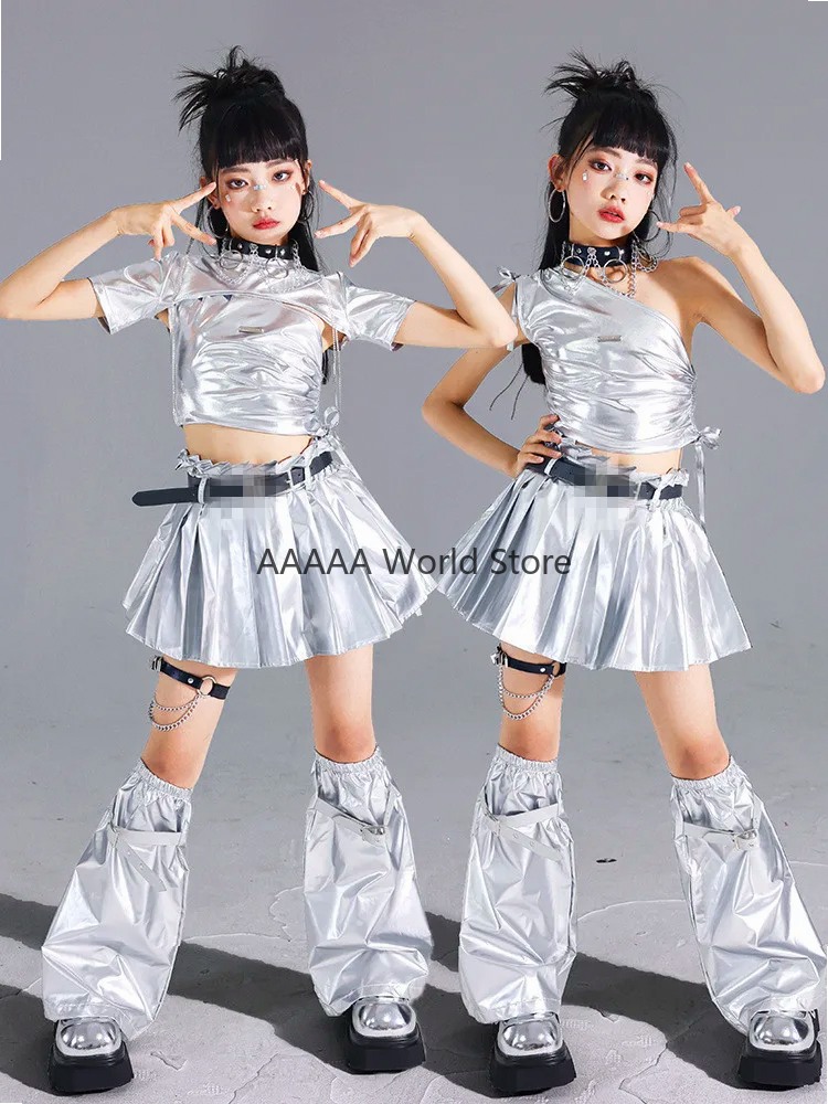 ชุดคอสเพลย์เสื้อครอปสีเงิน กระ - Street Fashion Europe บทวิจารณ์และราคา