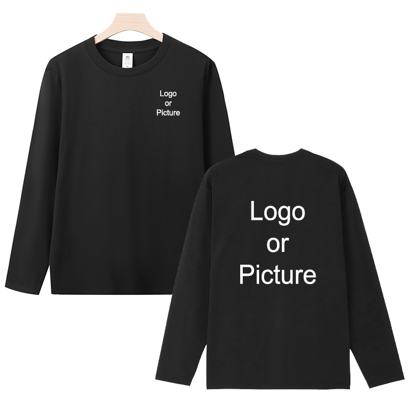 เสื้อยืดแขนยาวผ้าฝ้ายแบบกำหนดเ - Fashion Streetwear บทวิจารณ์และราคา
