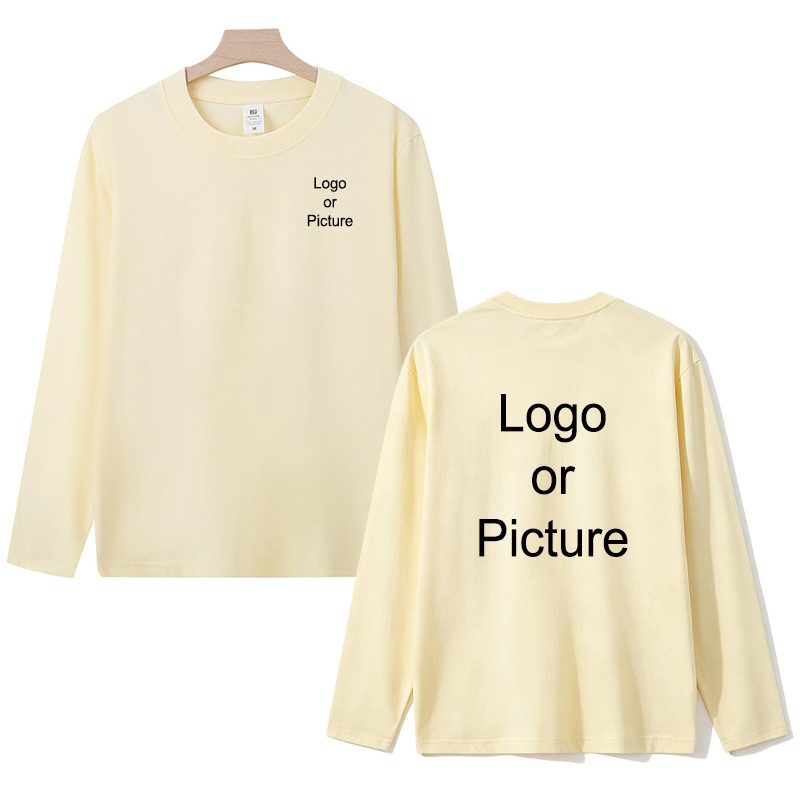 เสื้อยืดแขนยาวผ้าฝ้ายแบบกำหนดเ - Fashion Streetwear บทวิจารณ์และราคา